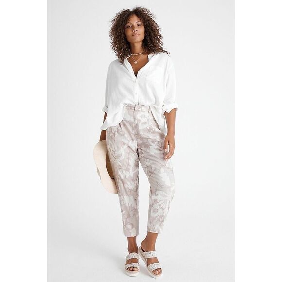 Anthropologie Frannie Tapered Pants Size 28